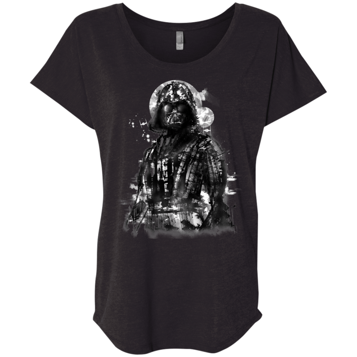 Darth Bot Triblend Dolman Sleeve