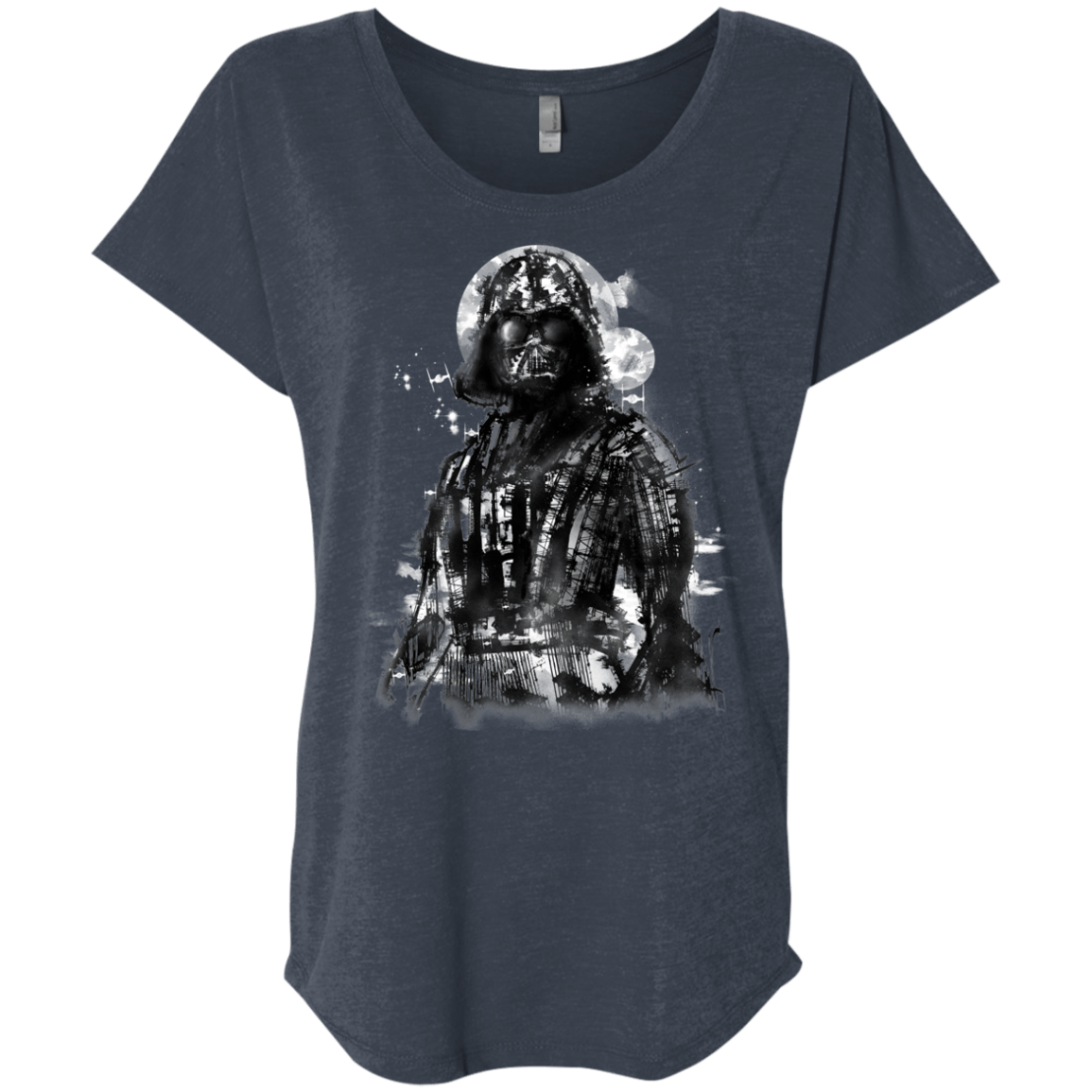Darth Bot Triblend Dolman Sleeve