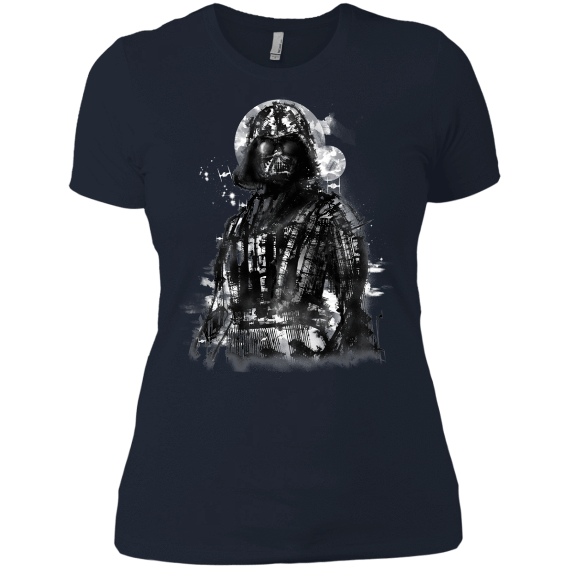 T-Shirts Midnight Navy / X-Small Darth Bot Women's Premium T-Shirt