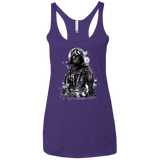 Darth Bot Women's Triblend Racerback Tank