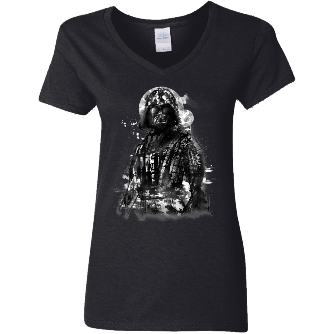 Darth Bot Women's V-Neck T-Shirt