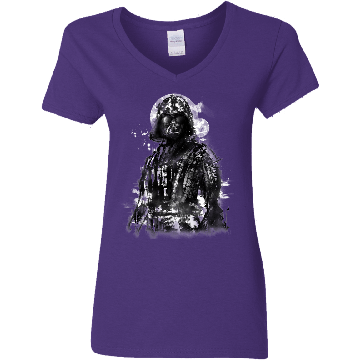 Darth Bot Women's V-Neck T-Shirt