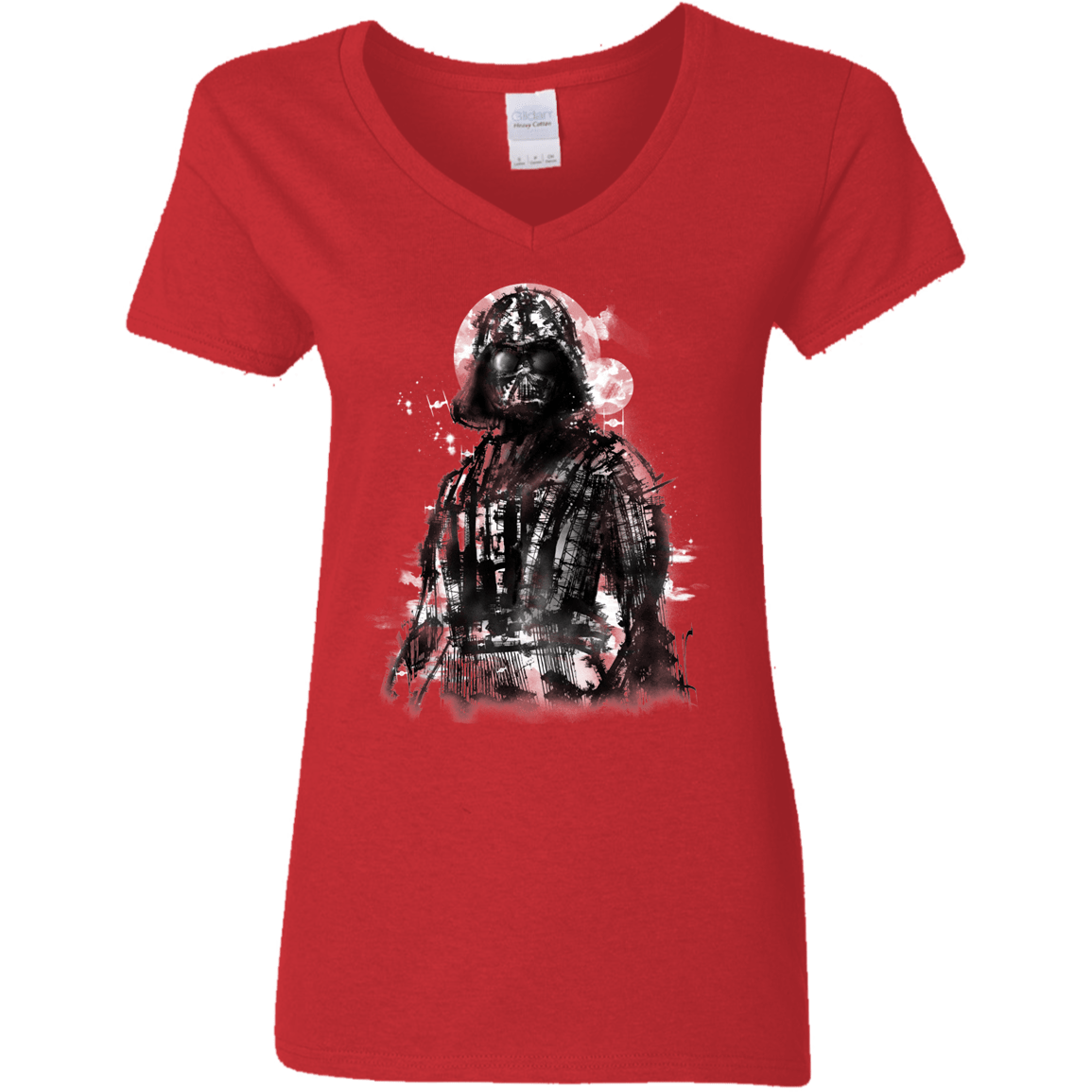 Darth Bot Women's V-Neck T-Shirt