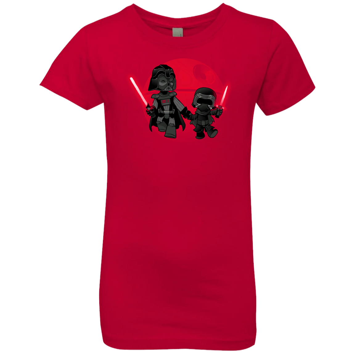 T-Shirts Red / YXS Darth Grandpa Girls Premium T-Shirt