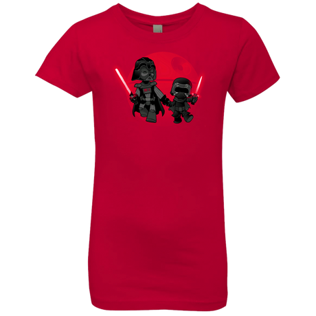T-Shirts Red / YXS Darth Grandpa Girls Premium T-Shirt