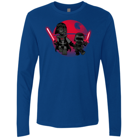 T-Shirts Royal / Small Darth Grandpa Men's Premium Long Sleeve