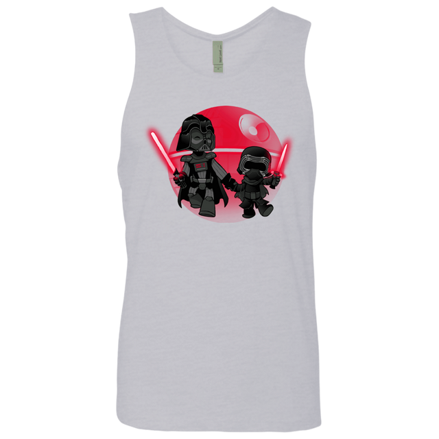 T-Shirts Heather Grey / Small Darth Grandpa Men's Premium Tank Top