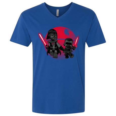 T-Shirts Royal / X-Small Darth Grandpa Men's Premium V-Neck