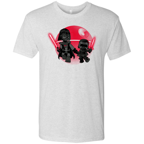 T-Shirts Heather White / Small Darth Grandpa Men's Triblend T-Shirt