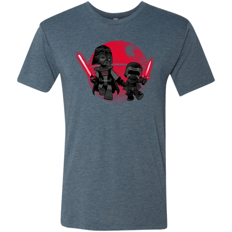 T-Shirts Indigo / Small Darth Grandpa Men's Triblend T-Shirt