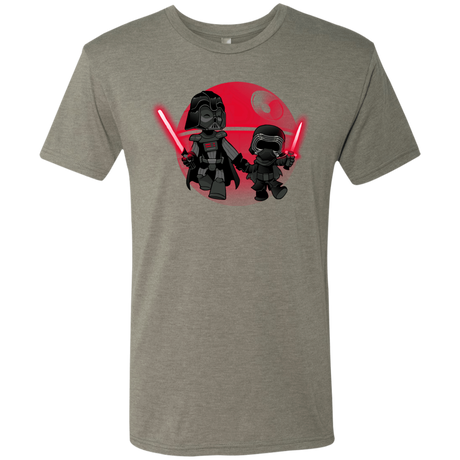 T-Shirts Venetian Grey / Small Darth Grandpa Men's Triblend T-Shirt
