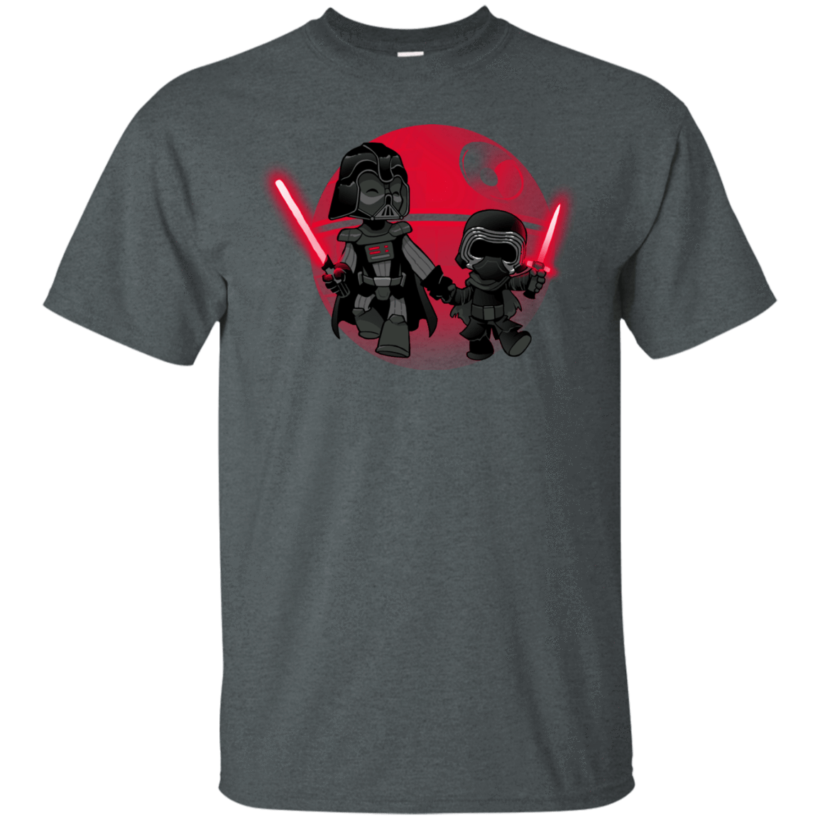 T-Shirts Dark Heather / Small Darth Grandpa T-Shirt