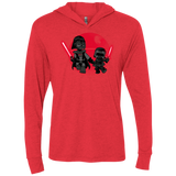 T-Shirts Vintage Red / X-Small Darth Grandpa Triblend Long Sleeve Hoodie Tee
