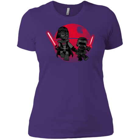 T-Shirts Purple / X-Small Darth Grandpa Women's Premium T-Shirt