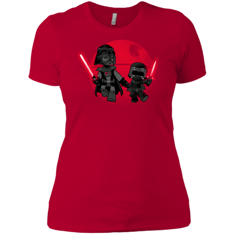 T-Shirts Red / X-Small Darth Grandpa Women's Premium T-Shirt