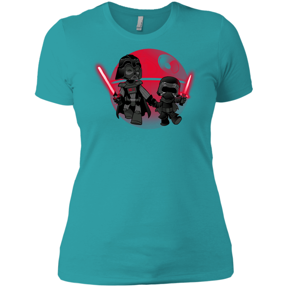 T-Shirts Tahiti Blue / X-Small Darth Grandpa Women's Premium T-Shirt