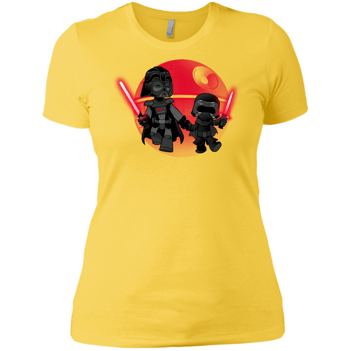 T-Shirts Vibrant Yellow / X-Small Darth Grandpa Women's Premium T-Shirt
