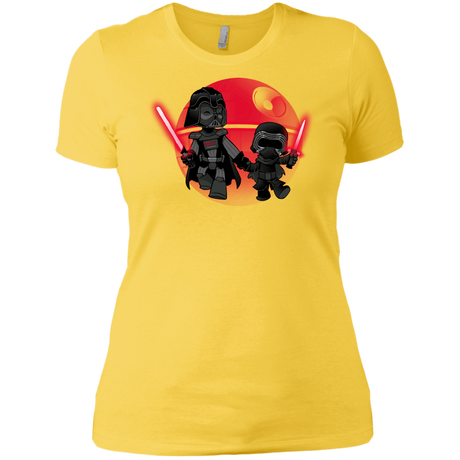 T-Shirts Vibrant Yellow / X-Small Darth Grandpa Women's Premium T-Shirt