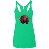 T-Shirts Envy / X-Small Darth Grandpa Women's Triblend Racerback Tank