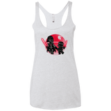 T-Shirts Heather White / X-Small Darth Grandpa Women's Triblend Racerback Tank