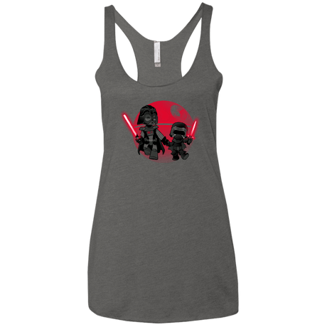 T-Shirts Premium Heather / X-Small Darth Grandpa Women's Triblend Racerback Tank