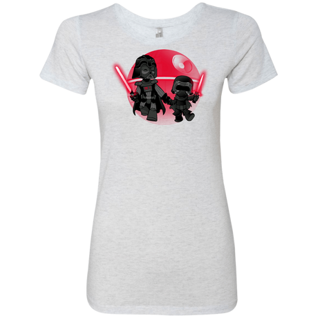 T-Shirts Heather White / Small Darth Grandpa Women's Triblend T-Shirt