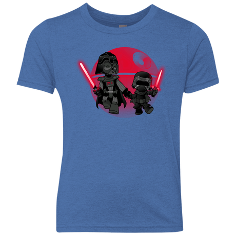 T-Shirts Vintage Royal / YXS Darth Grandpa Youth Triblend T-Shirt