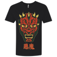 T-Shirts Black / X-Small Darth Hannya Men's Premium V-Neck