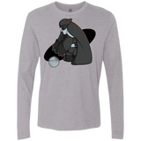 T-Shirts Heather Grey / Small Darth Hero Sith Men's Premium Long Sleeve