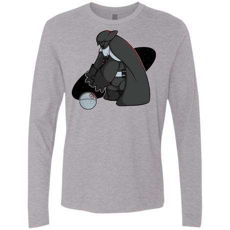 T-Shirts Heather Grey / Small Darth Hero Sith Men's Premium Long Sleeve