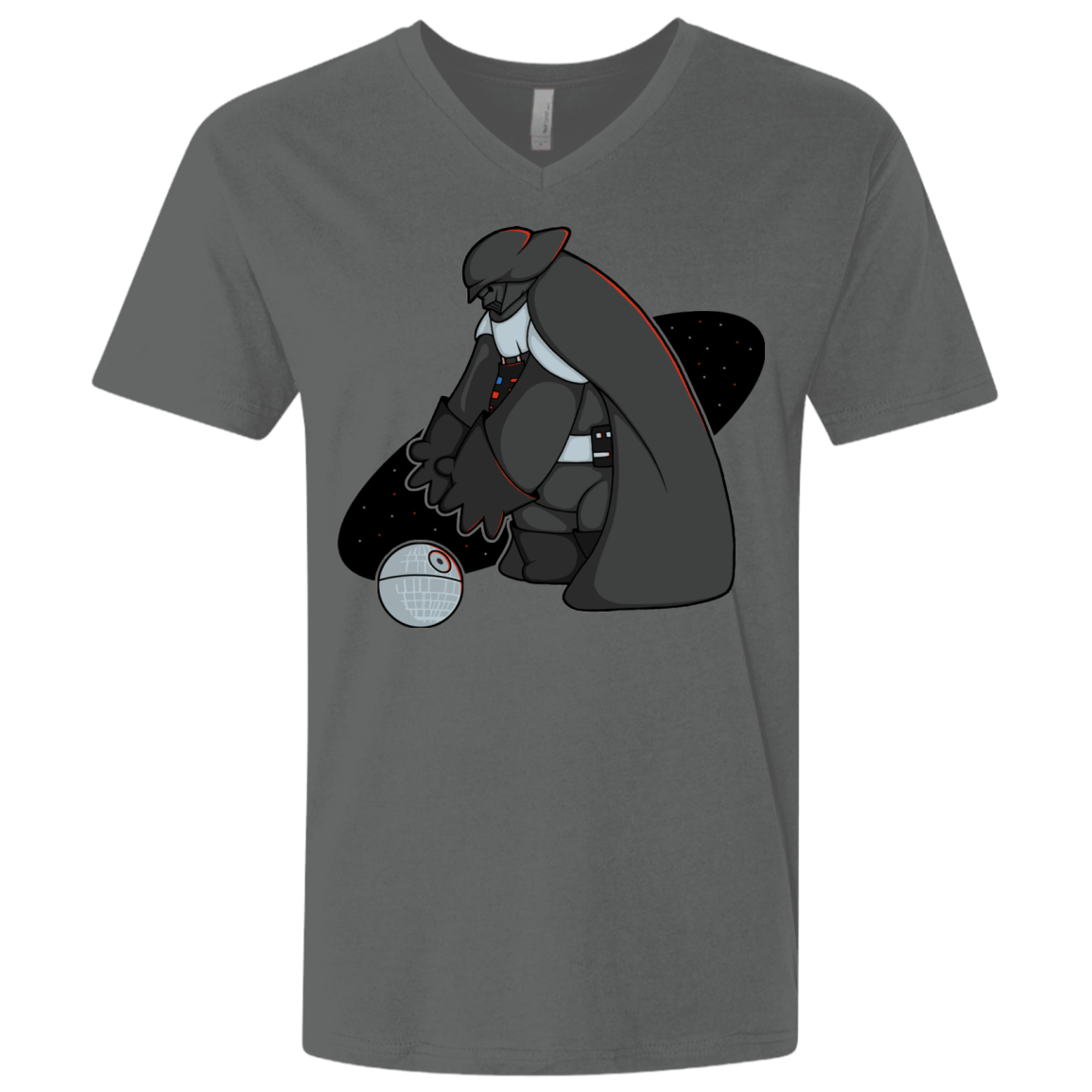 T-Shirts Heavy Metal / X-Small Darth Hero Sith Men's Premium V-Neck