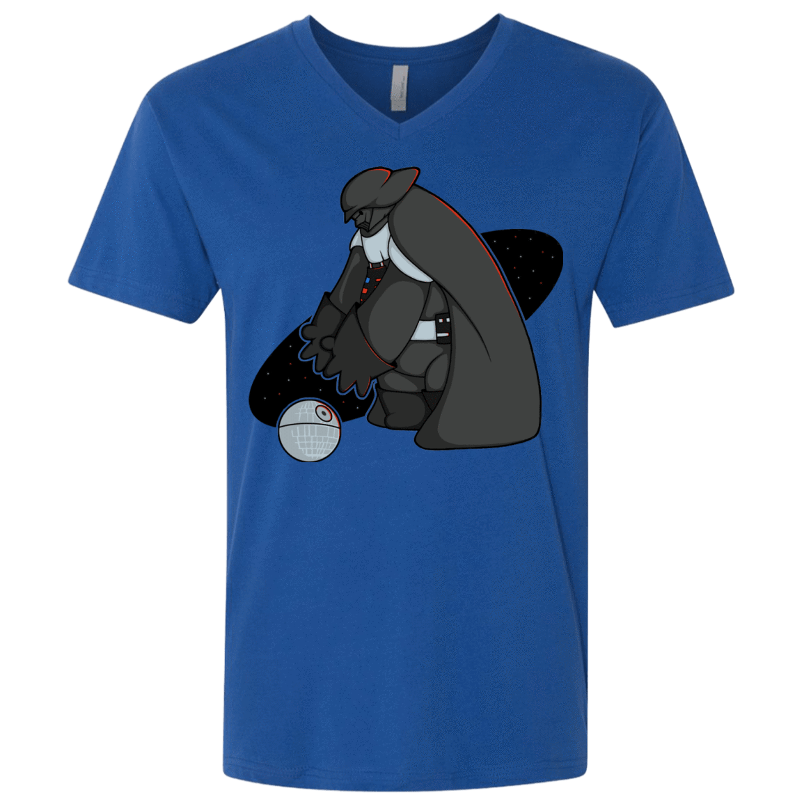 T-Shirts Royal / X-Small Darth Hero Sith Men's Premium V-Neck