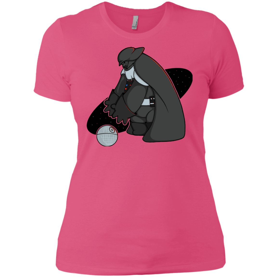 T-Shirts Hot Pink / X-Small Darth Hero Sith Women's Premium T-Shirt