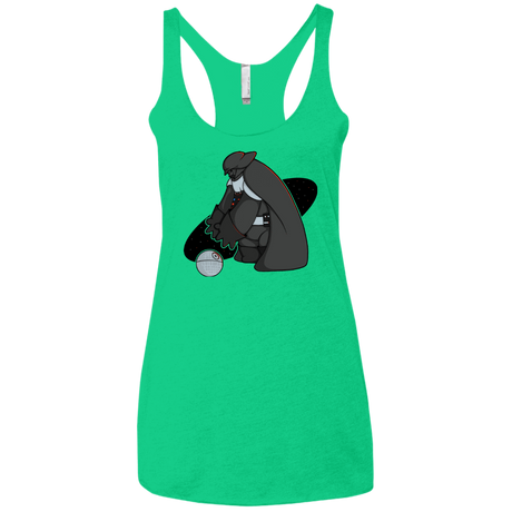 T-Shirts Envy / X-Small Darth Hero Sith Women's Triblend Racerback Tank