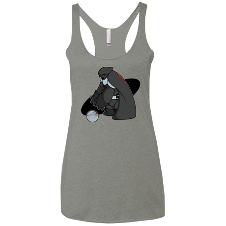 T-Shirts Venetian Grey / X-Small Darth Hero Sith Women's Triblend Racerback Tank