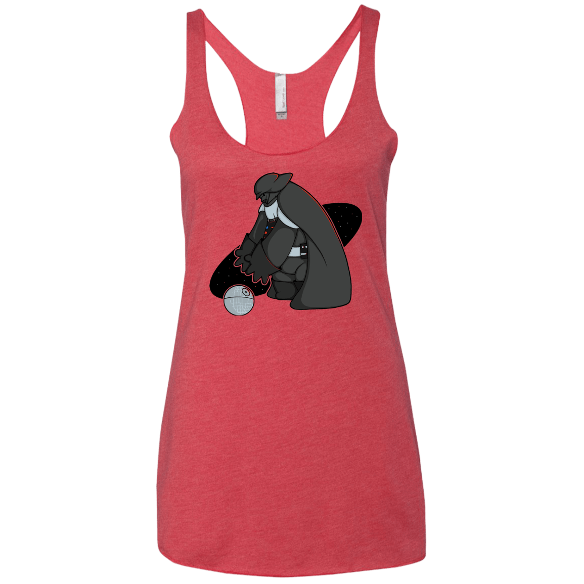 T-Shirts Vintage Red / X-Small Darth Hero Sith Women's Triblend Racerback Tank