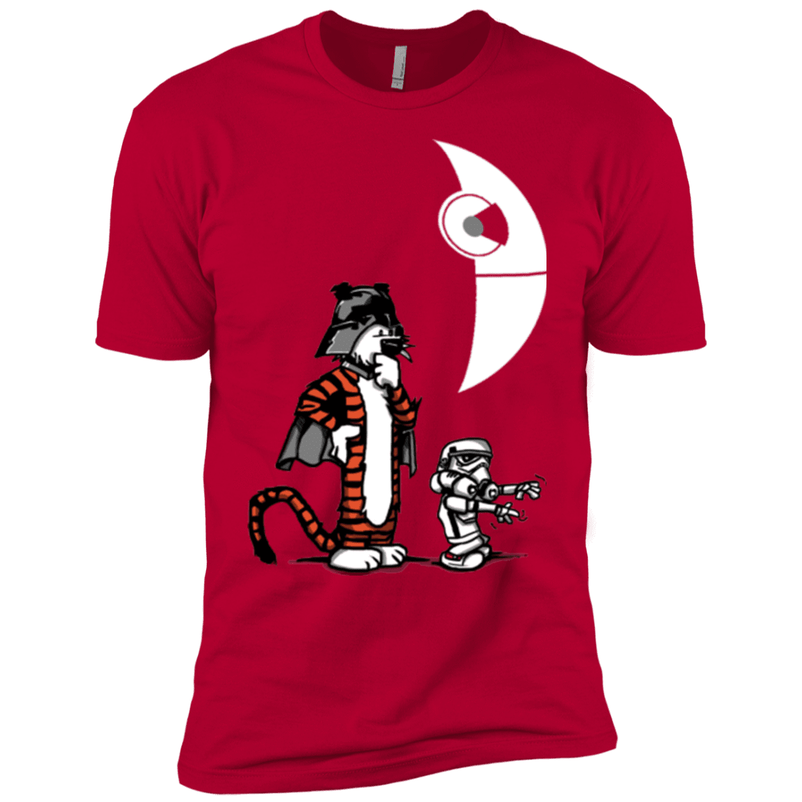 T-Shirts Red / YXS Darth Hobbes & Calvin Trooper Boys Premium T-Shirt