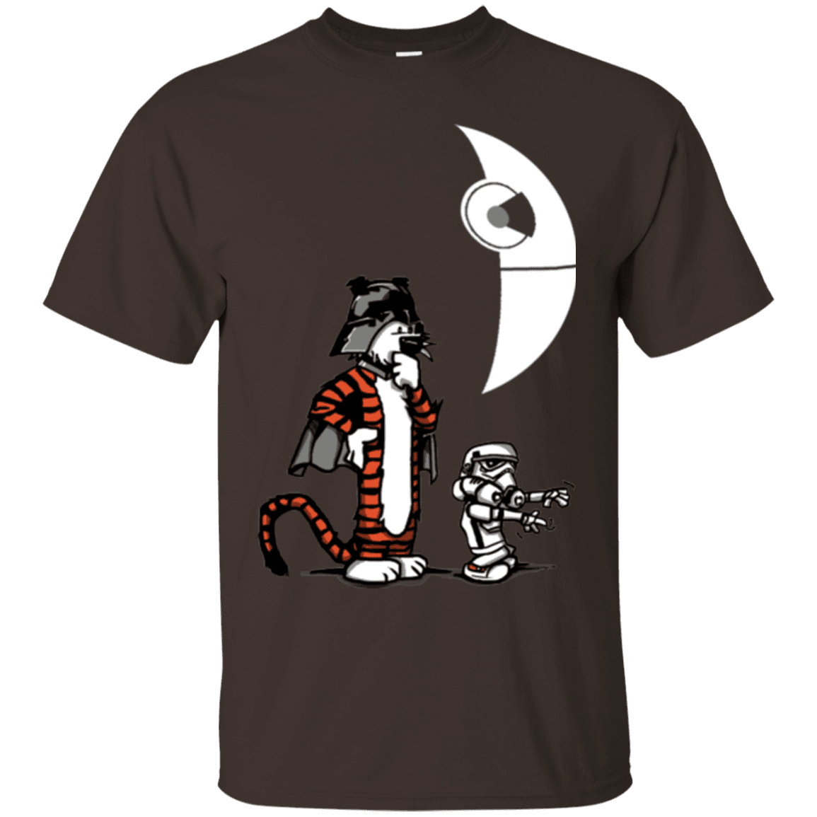 T-Shirts Dark Chocolate / Small Darth Hobbes & Calvin Trooper T-Shirt