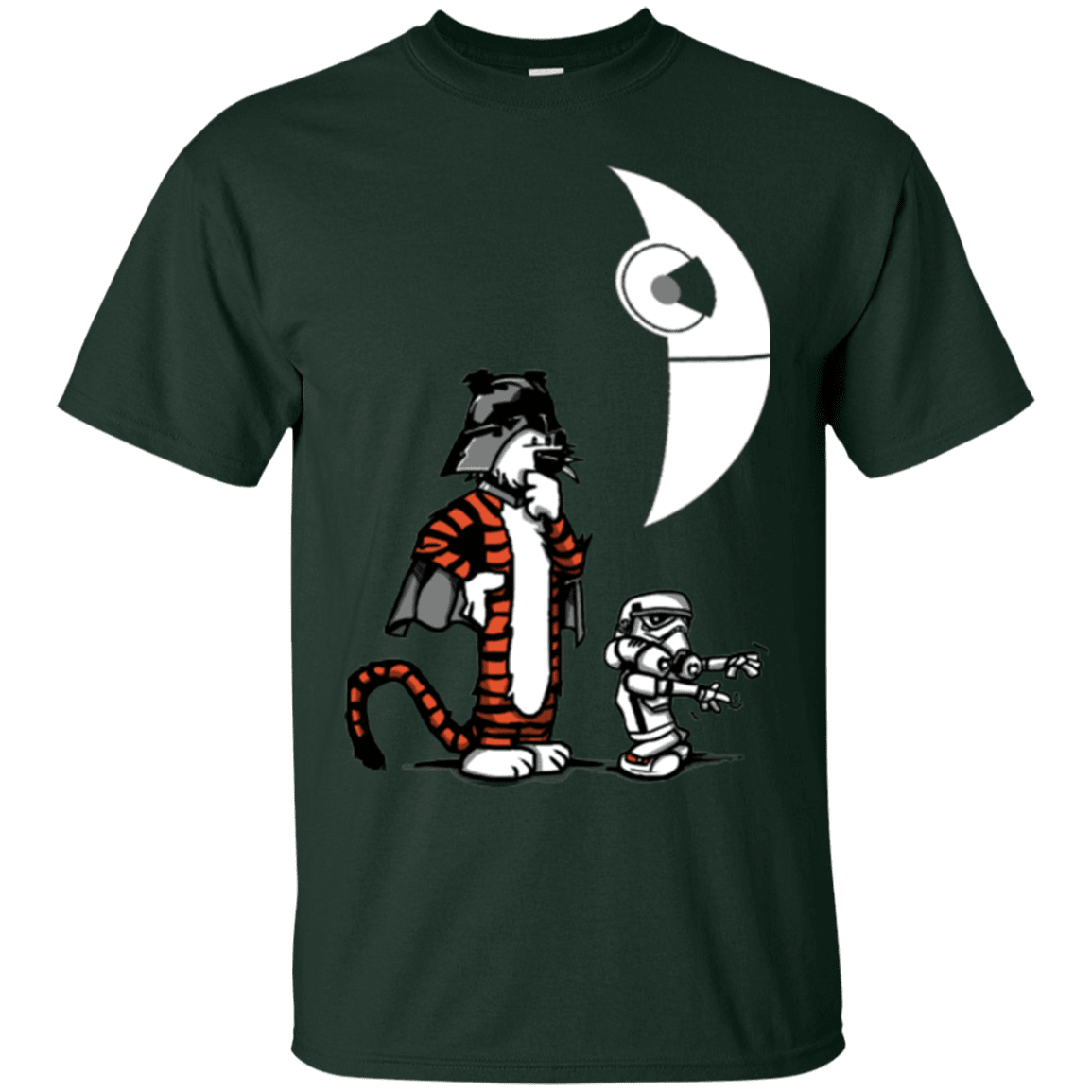 T-Shirts Forest Green / Small Darth Hobbes & Calvin Trooper T-Shirt