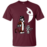T-Shirts Maroon / Small Darth Hobbes & Calvin Trooper T-Shirt