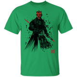 T-Shirts Irish Green / S Darth Lord Sumi-E T-Shirt