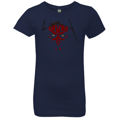 T-Shirts Midnight Navy / YXS Darth M Girls Premium T-Shirt