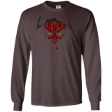 T-Shirts Dark Chocolate / S Darth M Men's Long Sleeve T-Shirt