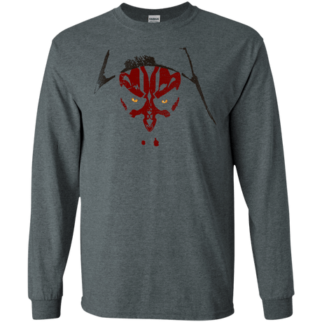 T-Shirts Dark Heather / S Darth M Men's Long Sleeve T-Shirt