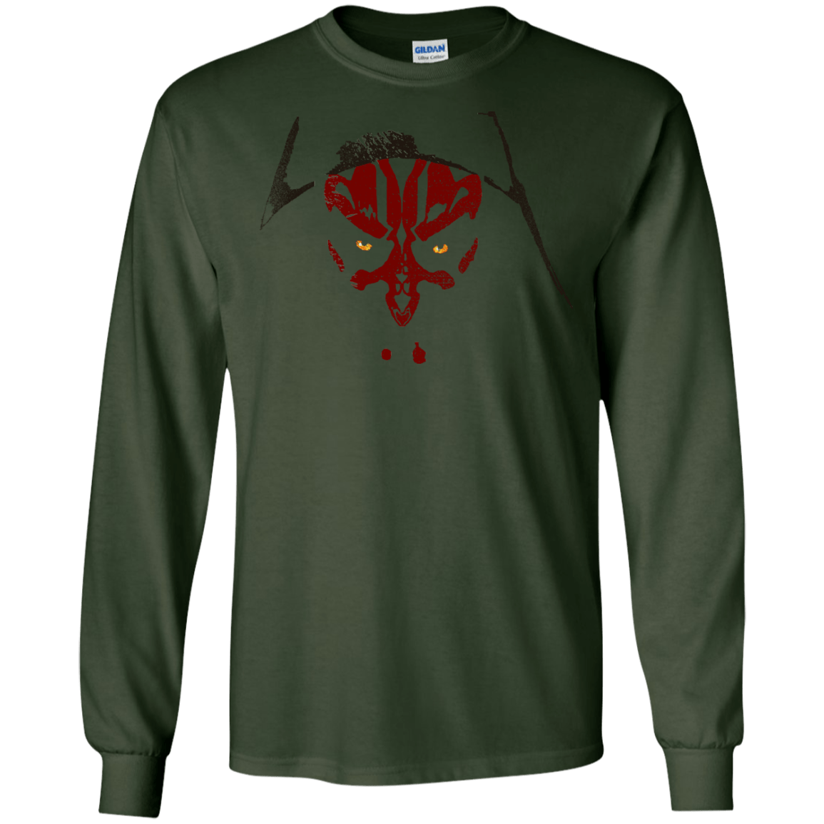 T-Shirts Forest Green / S Darth M Men's Long Sleeve T-Shirt