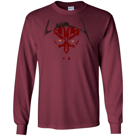 T-Shirts Maroon / S Darth M Men's Long Sleeve T-Shirt