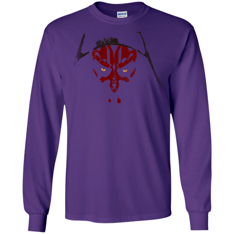 T-Shirts Purple / S Darth M Men's Long Sleeve T-Shirt