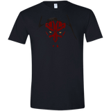 T-Shirts Black / X-Small Darth M Men's Semi-Fitted Softstyle