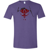 T-Shirts Heather Purple / S Darth M Men's Semi-Fitted Softstyle