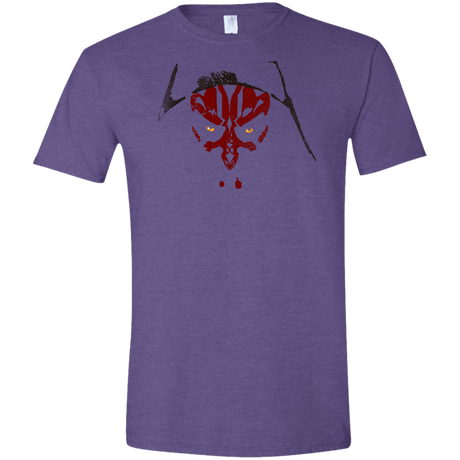 T-Shirts Heather Purple / S Darth M Men's Semi-Fitted Softstyle